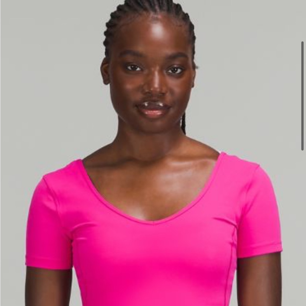 Lululemon Align T-shirt LIKE NEW Sonic Pink